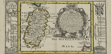 Insul und Konigreich Sardinien, 1704